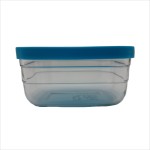 Glass casserole, rectangular, Andia, capacity 0.60 l, plastic cover